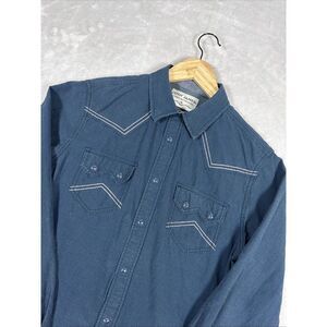 Cody James Men's Endurance Solid Stitched Yoke Long Sleeve Snap Western Shirt SM